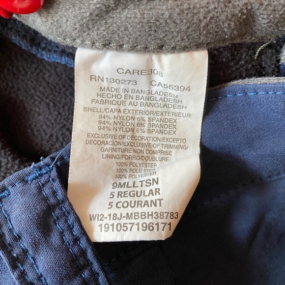 WRANGLER (Sz 5 Regular) FLEECE LINED CARGO PANTS - Picture 3 of 7